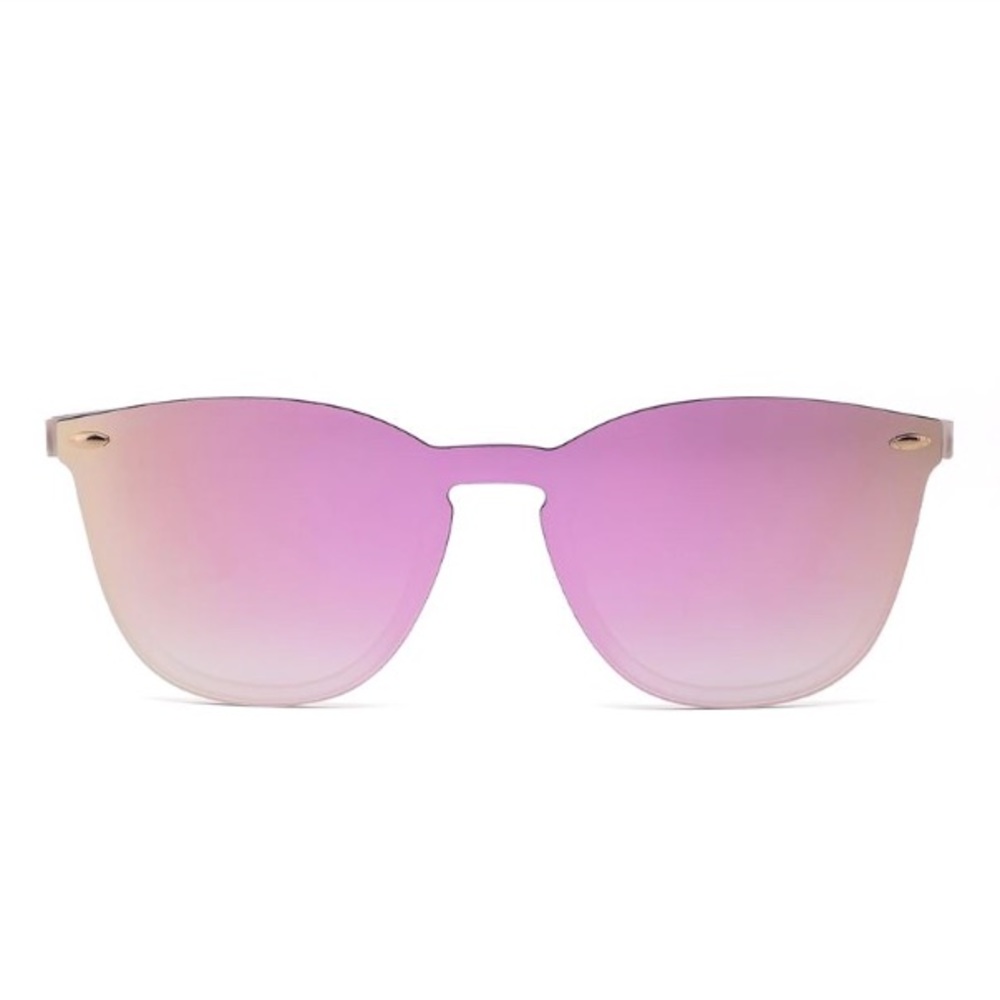 Jim Hall pink mirrored Sunglasses